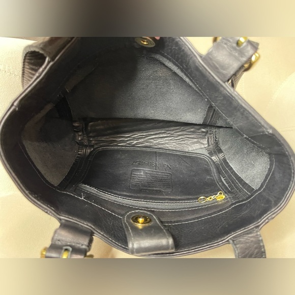 Vintage Coach Leather Soho Tote Gold Hardware #4157 Made in USA - Picture 7 of 8